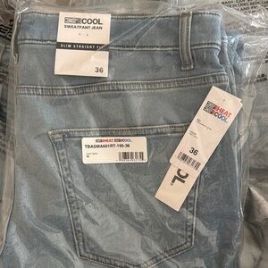 Men's Light Blue sweatpants jeans